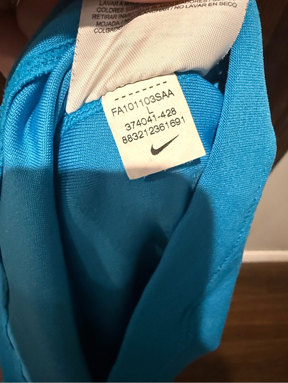 Nike Bright Blue Performance Tank - Picture 2 of 4